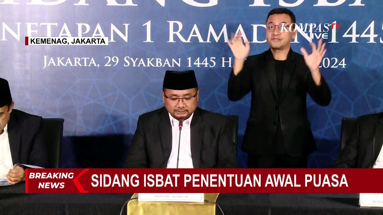 BREAKING NEWS - Hasil Sidang Isbat: Awal Puasa Jatuh pada Selasa 12 Maret 2024
