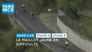 The Maillot Jaune is struggling - Stage 8 - Paris-Nice 2024
