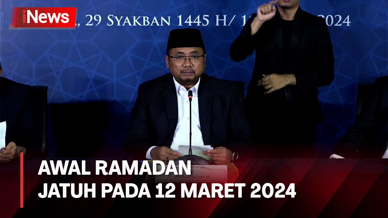 Resmi! Pemerintah Tetapkan 1 Ramadan 1445 Hijriah Jatuh pada 12 Maret 2024