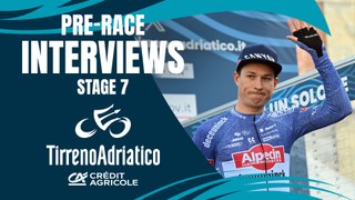 Tirreno Adriatico 2024 | Stage 7: pre-race interviews