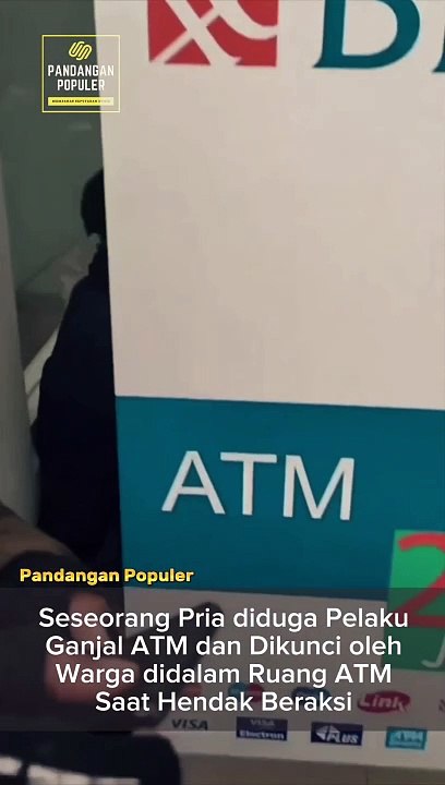Viral, kini pelaku Modus Bobol ATM Berhasil di kurang.