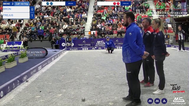 FINALE COUPE DE FRANCE 2024 - BEAUVAIS - Finale Doub BRON VS FREJUS