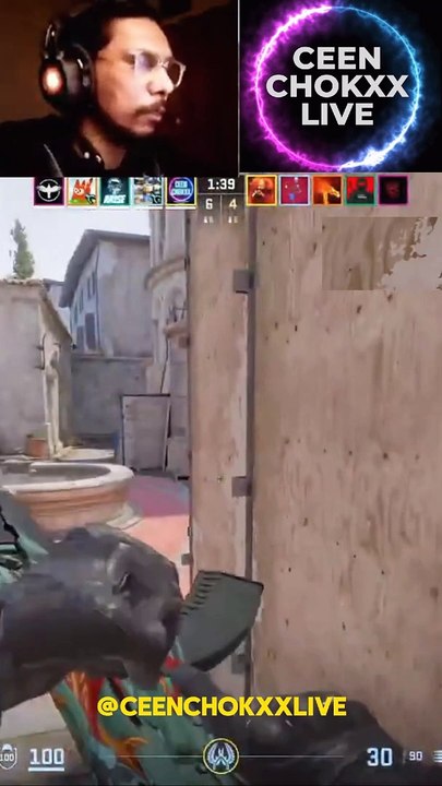 Trending 4 frags discipline of pro CEEN CHOKXX Clip #cs2 #cs2clip #cs2shorts #clutchorkick #triggers