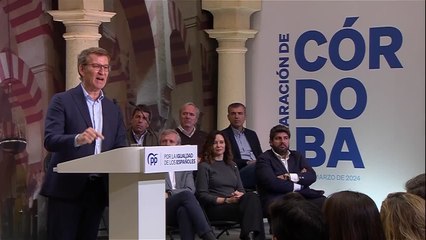 Feijóo: "El gobierno caerá, pero no dejaremos que caiga el país"