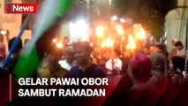 Antusiasme Warga Tambora Gelar Pawai Obor Sambut Ramadan