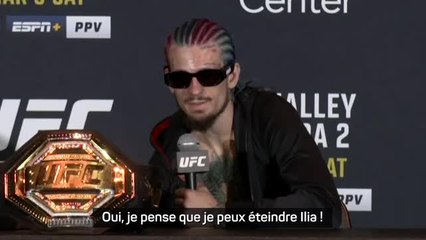 UFC 299 - O'Malley : "Je pense que je peux éteindre Ilia Topuria !"