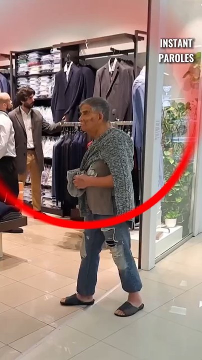 Cet homme sans-abri se voit refuser l’accès dans un magasin de luxe puis reçoit un soutien inattendu