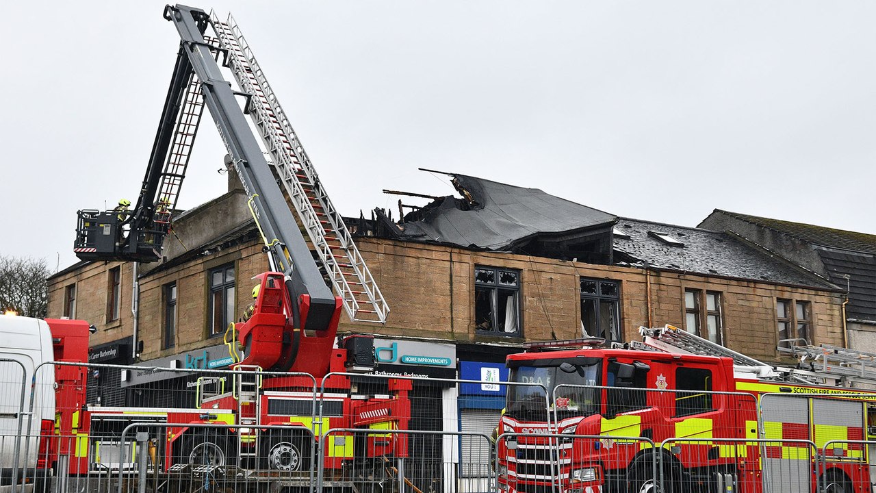 Laurieston Fire