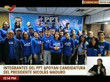 Caracas | PPT ratifica su apoyo a la candidatura del Presidente Nicolás Maduro