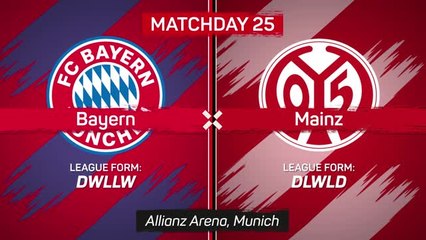 Bayern thump eight past Mainz