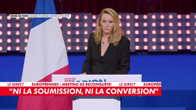 Marion Maréchal : «Nous refusons catégoriquement qu'une autre culture que la nôtre s'impose sur la terre de nos pères»