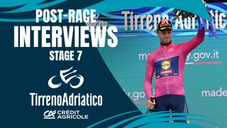 Tirreno Adriatico 2024 | Stage 7: interviews post-race