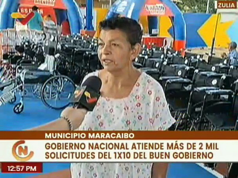 Zulia | Habitantes del mcpio. Maracaibo fueron favorecidos con la entrega de ayudas técnicas
