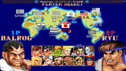 Street Fighter II'_ Champion Edition - Nostrax vs CroeM FT5