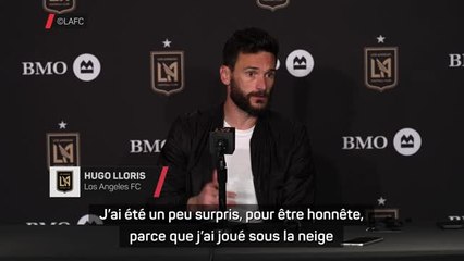 Los Angeles FC - Lloris raconte son match sous la neige : “15, 20 cm sous mes pieds”