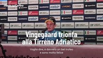 Vingegaard trionfa alla Tirreno Adriatico: l'intervista