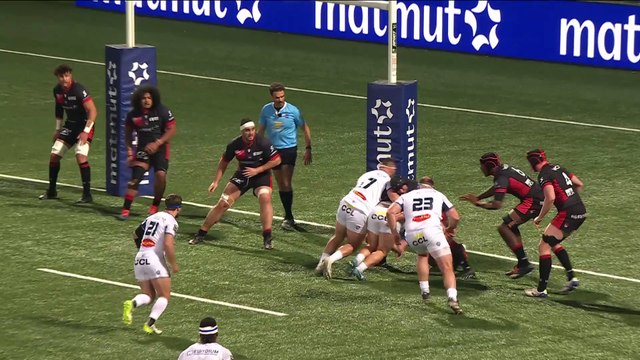TOP 14 - Essai de Florent VANVERBERGHE (CO) - LOU Rugby - Castres Olympique