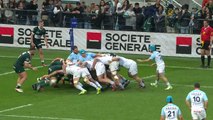 Top 14 - essai de pénalité (ab) - aviron bayonnais - stade rochelais