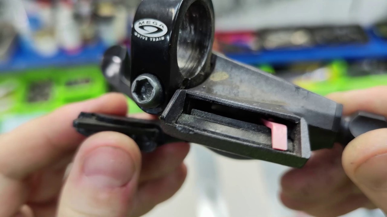 Bicycle repair. Left bike shifter replacement. ASMR