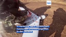 Ukraine wehrt Wellen russischer Kamikaze-Drohnen im Osten und Süden ab