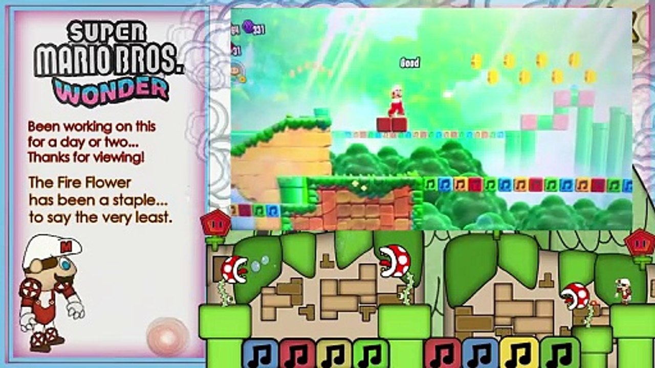 Super Mario Bros. Wonder - Fire Flower - Virtual Guide! - video Dailymotion