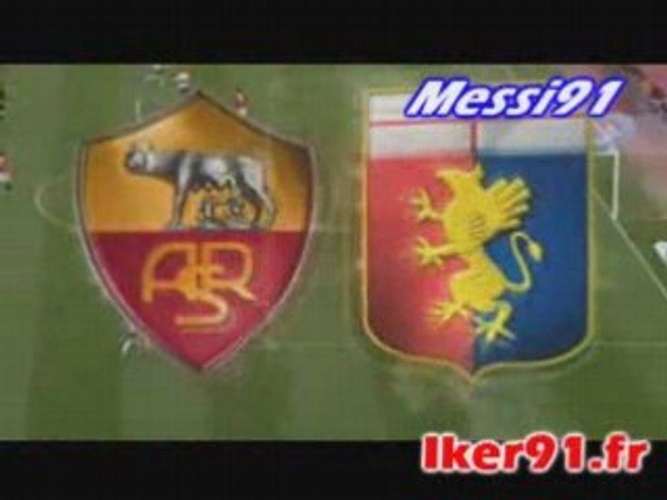 2-1 (Rossi) AS Rome vs Genoa