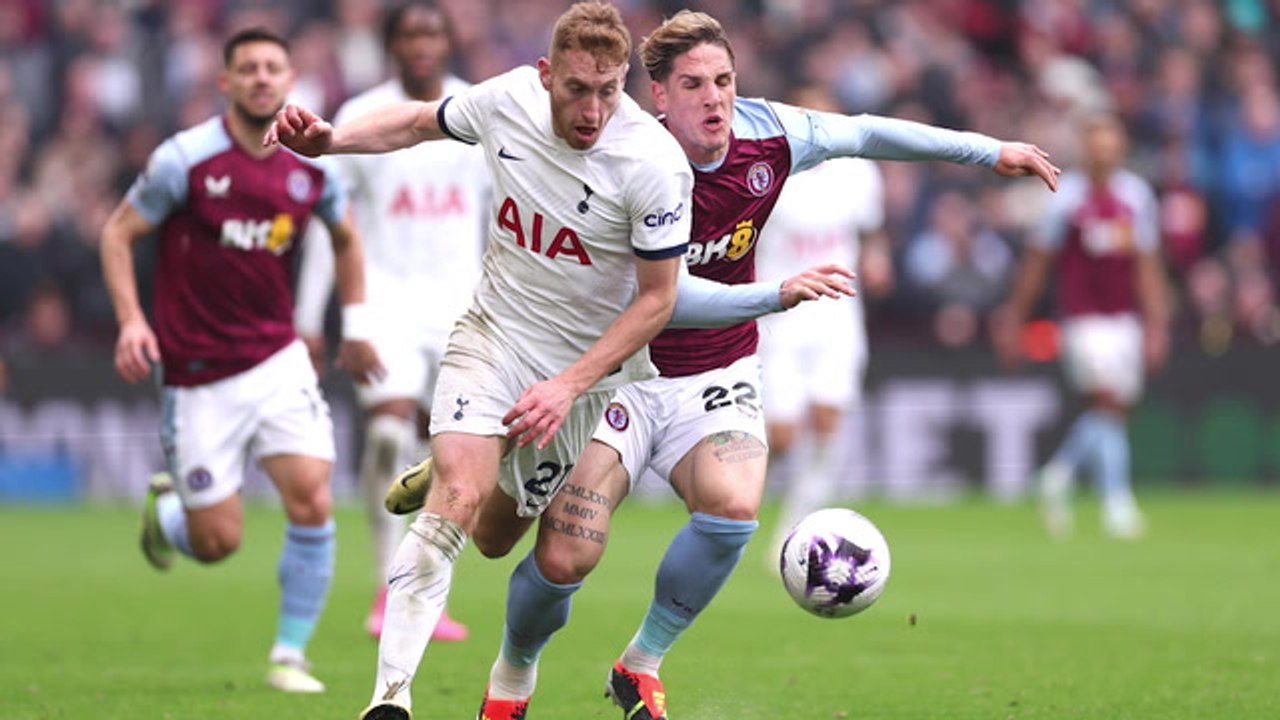 Dan Kilpatrick reacts to Aston Villa 0-4 Tottenham
