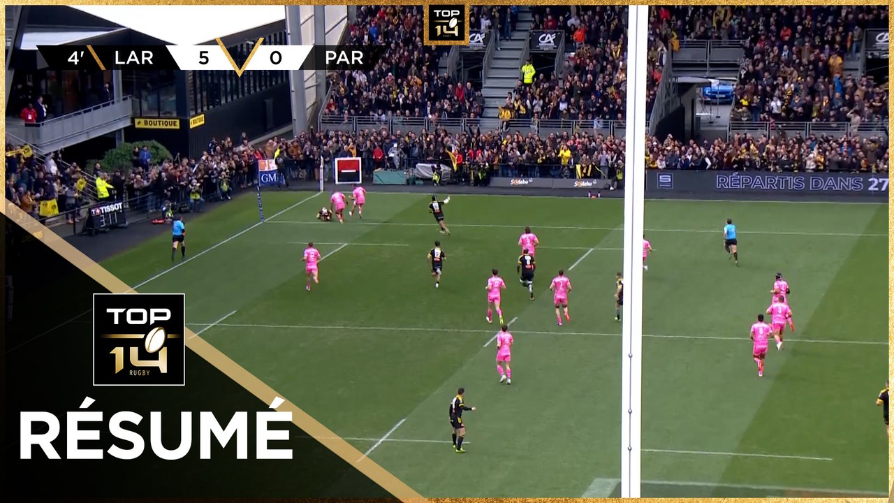 TOP 14 Saison 2023-2024 J18 - Résumé Stade Rochelais - Stade Français Paris