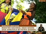 Cultores se suman al registro de la Misión Viva Venezuela en la Plaza Bolívar de Caracas