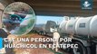 Hallan toma clandestina de combustible conectada a ductos de Pemex en Ecatepec