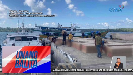 Nasa P64M ng hinihinalang smuggled na sigarilyo, nakumpiska sa isang bangka; 23 tripulante, arestado | UB