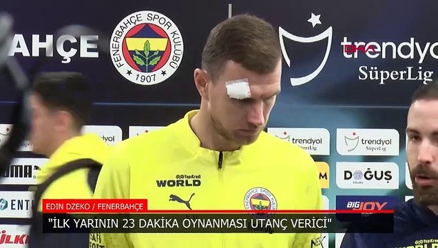 Fenerbahçe Kaptanı Edin Dzeko: Gerçekten utanç verici