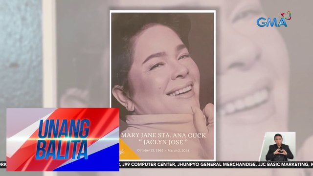 Bunsong anak ni Jaclyn Jose, dumating sa huling araw ng kaniyang burol; ilan pang kaibigan, dumating din | UB