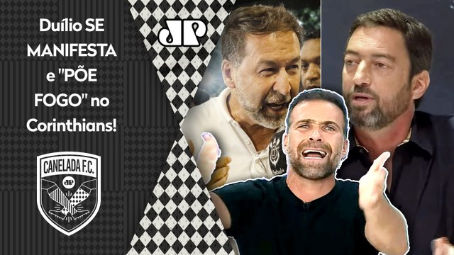 O Duílio agora vem FALAR ISSO??? É melhor ELE FICAR CALADO do que... POLÊMICA no Corinthians!