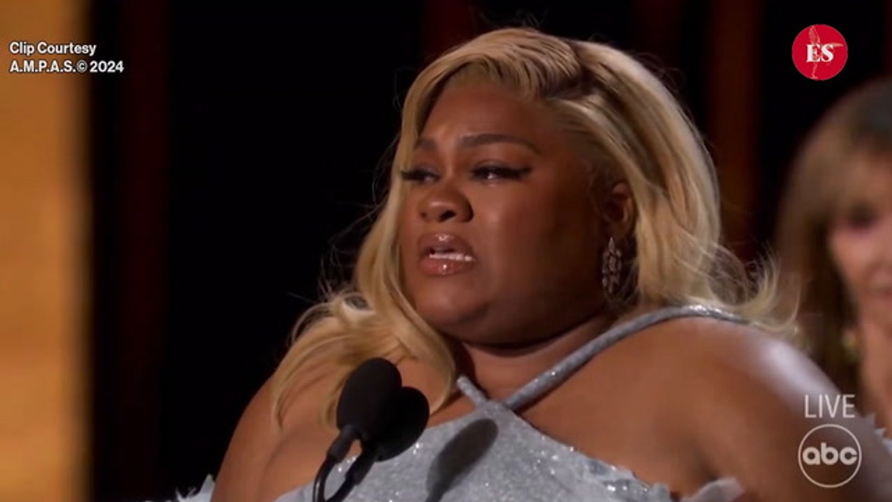 Da’Vine Joy Randolph wins Best Supporting Actress at the Oscars