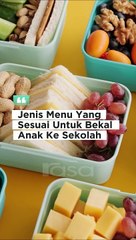 Bekal Untuk Anak Ke Sekolah