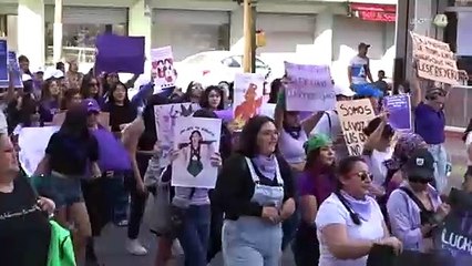 Mujeres ocotlenses salen a las calles una vez más por el #8M