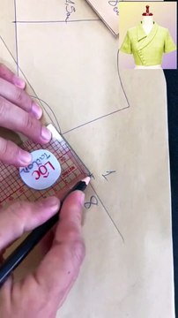 Half sleeves with collar blouse pattern cutting