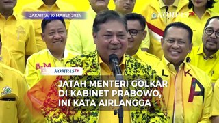 Ditanya Soal Jatah Menteri Golkar di Kabinet Prabowo-Gibran, Ini Kata Airlangga