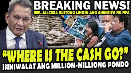 Rep. Salceda gustong linisin ang ahensiya para makamit ang P20/kilo ng bigas