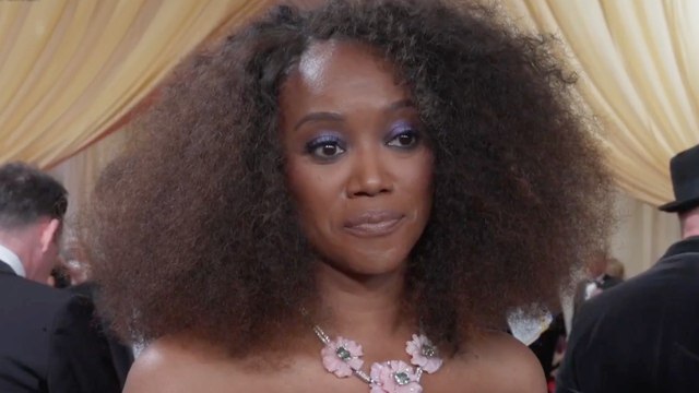 Erika Alexander Expresses the Importance for Films Like 'American Fiction' at the Oscars | THR Video