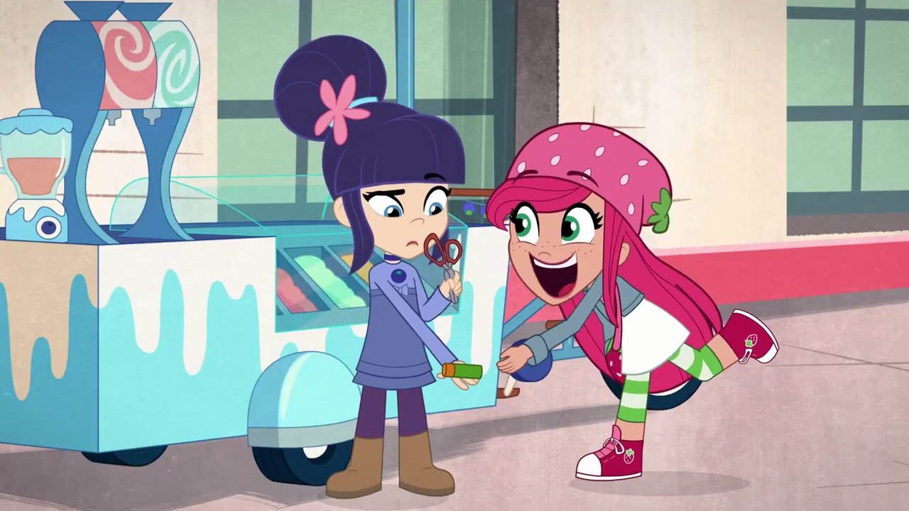 Cartoon for kids "Strawberry Shortcake" Season -1 Ep-07   Gym Berries  Berry in the Big City