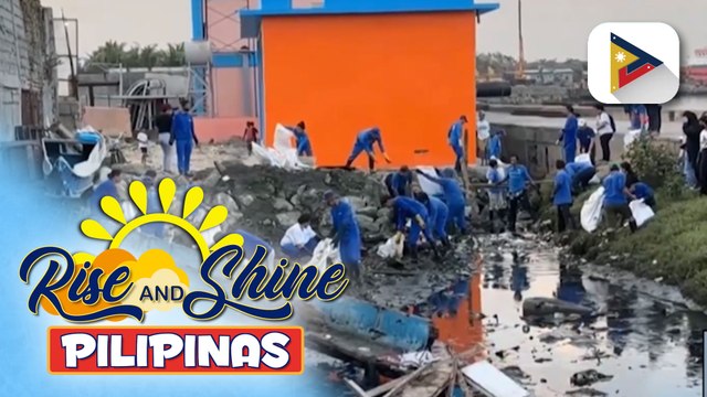 Clean-up activity, inilunsad sa Brgy. Daanghari Coastal Dike sa Navotas City; higit 500 volunteers, lumahok
