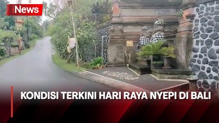 Menengok Suasana Bali yang Sepi dan Lengang saat Hari Raya Nyepi