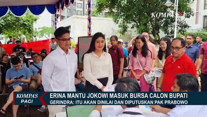Erina Mantu Jokowi Masuk Bursa Calon Bupati, Gerindra: Diputuskan Pak Prabowo