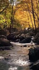 Relaxing River Flowing Sound 🌊