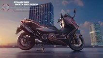 Introduced in Japan. 562cc, Liquid Cooled, Fuel Injected, Parallel Twin Engine, Yamaha TMAX 560 2024