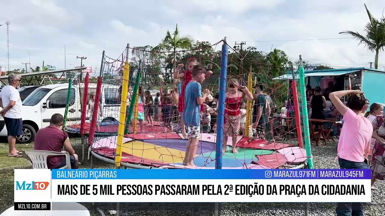 Mais de 5 mil participam da 2ª edição da Praça da Cidadania em Balneário Piçarras