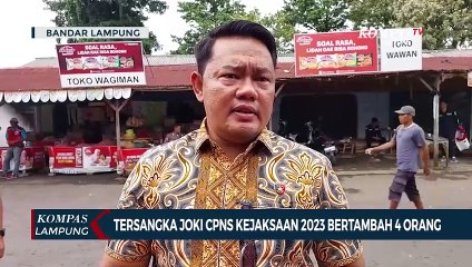 下载视频: Tersangka Joki CPNS Kejaksaan 2023 Bertambah 4 Orang