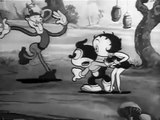 Betty Boop (1932) Crazy Town, animated cartoon character designed by Grim Natwick at the request of Max Fleischer.